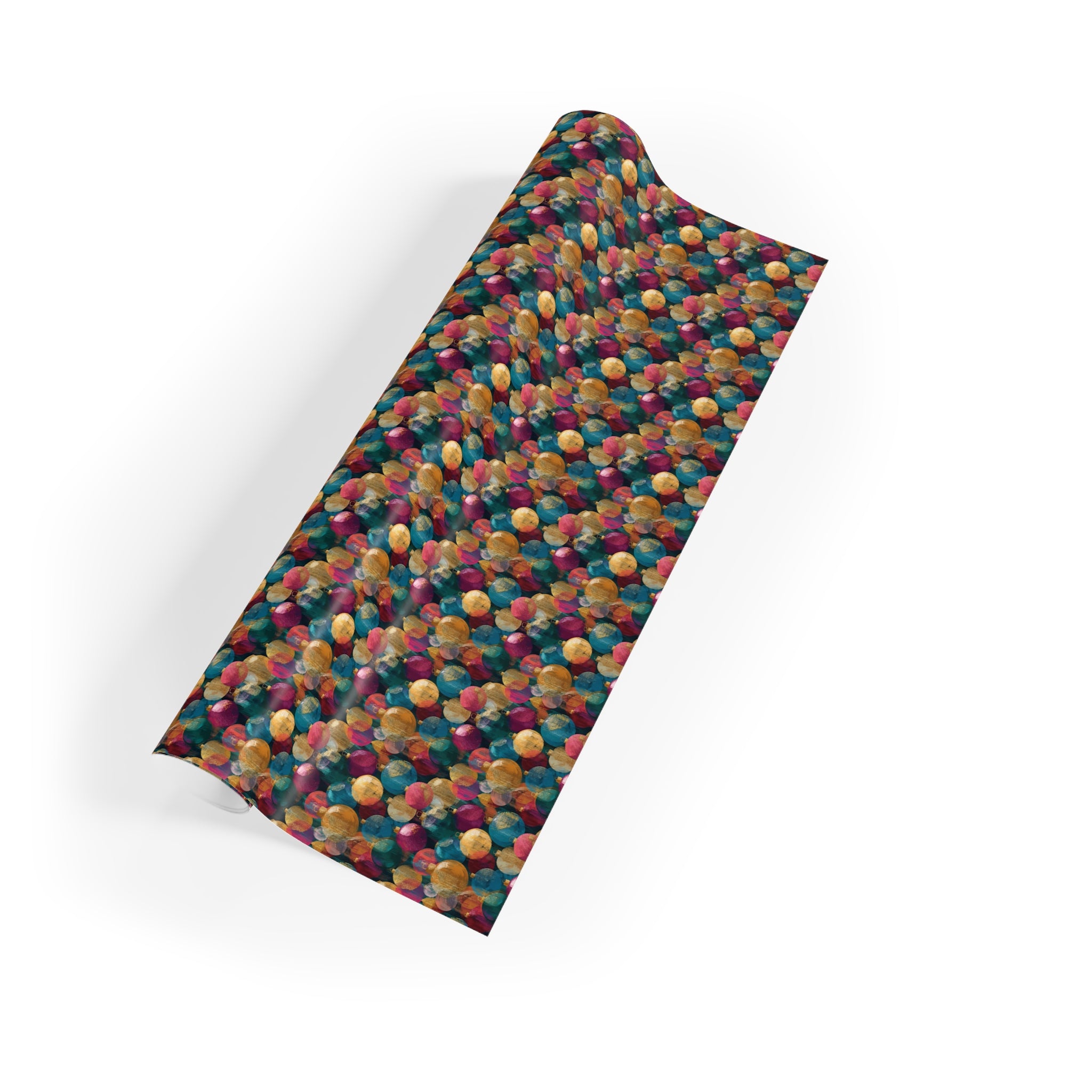 Balloon Pattern Gift Wrap Roll — Colorful Birthday & Party Wrapping Paper