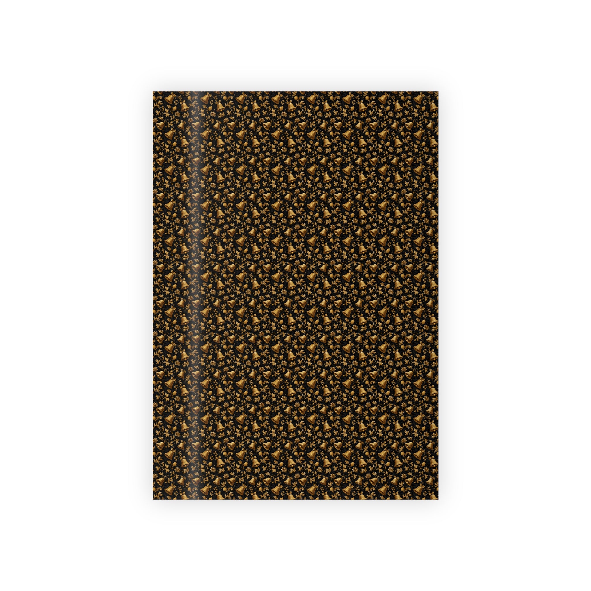 Gold Speckle Gift Wrap Roll — Luxurious Black & Gold Wrapping Paper for Holidays, Birthdays, Weddings