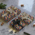 Balloon Pattern Gift Wrap Roll — Colorful Birthday & Party Wrapping Paper