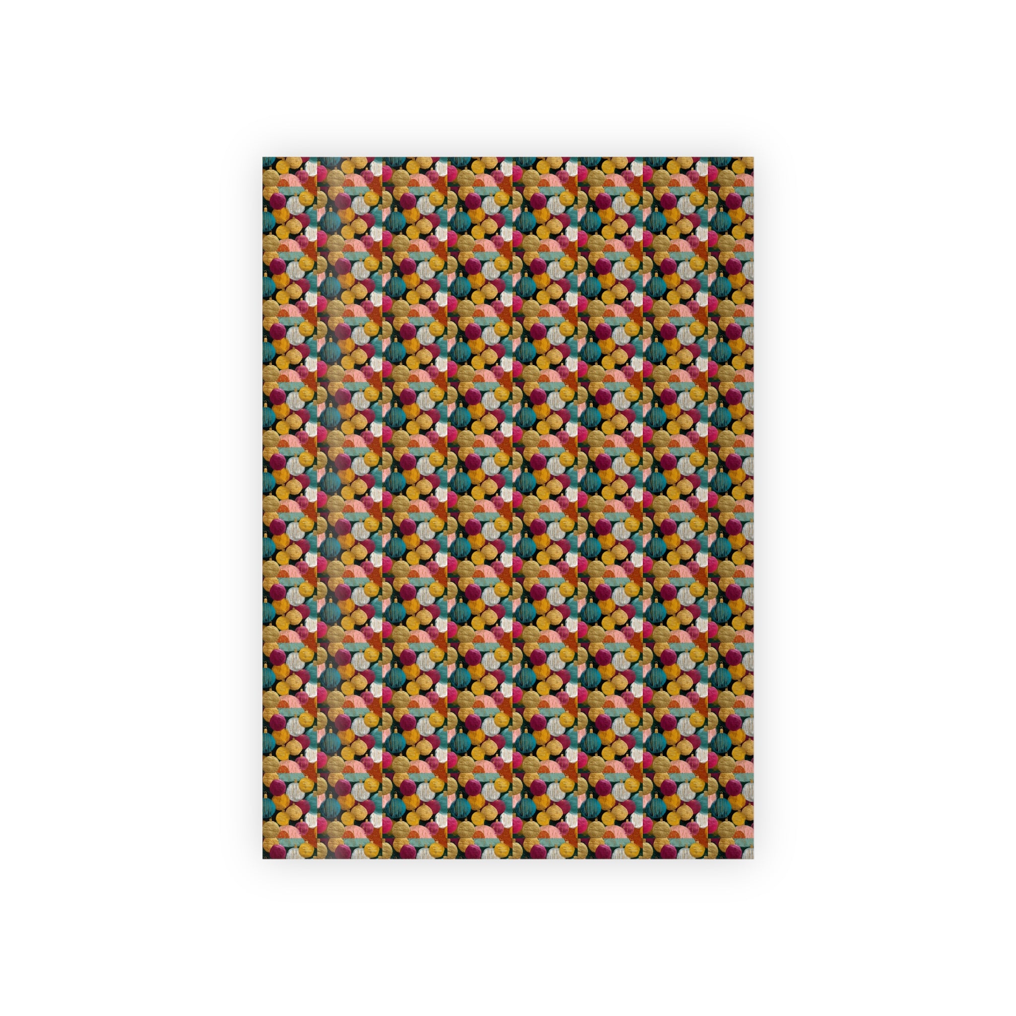 Colorful Confetti Gift Wrap Roll — Festive Party & Birthday Wrapping Paper