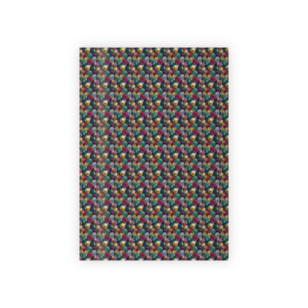Colorful Confetti Gift Wrap Roll — Festive Balloon Dot Wrapping Paper