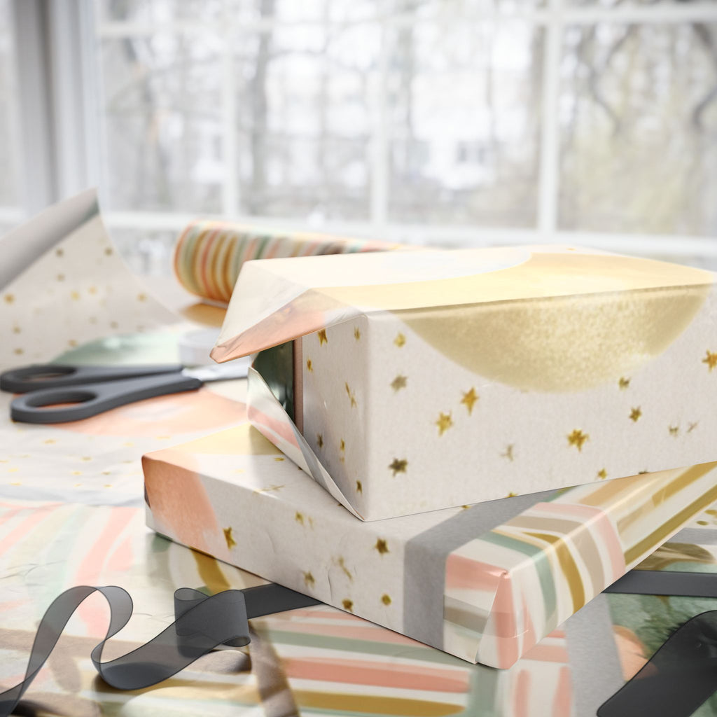 Luxury neutral wrapping paper set designed to make every gift feel intentional, elegant, and unforgettable.