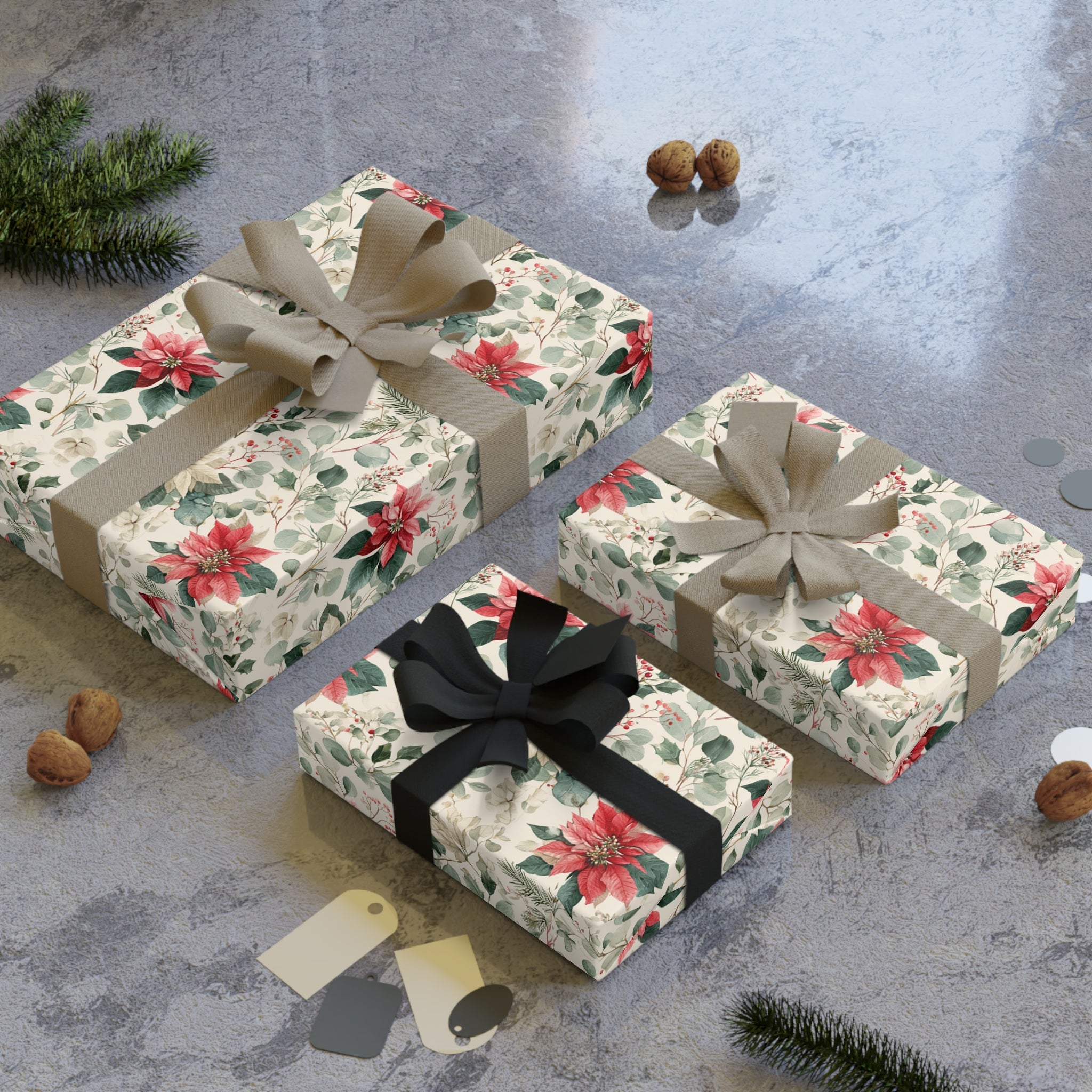 Gift Wrapping Paper Rolls, 1pc