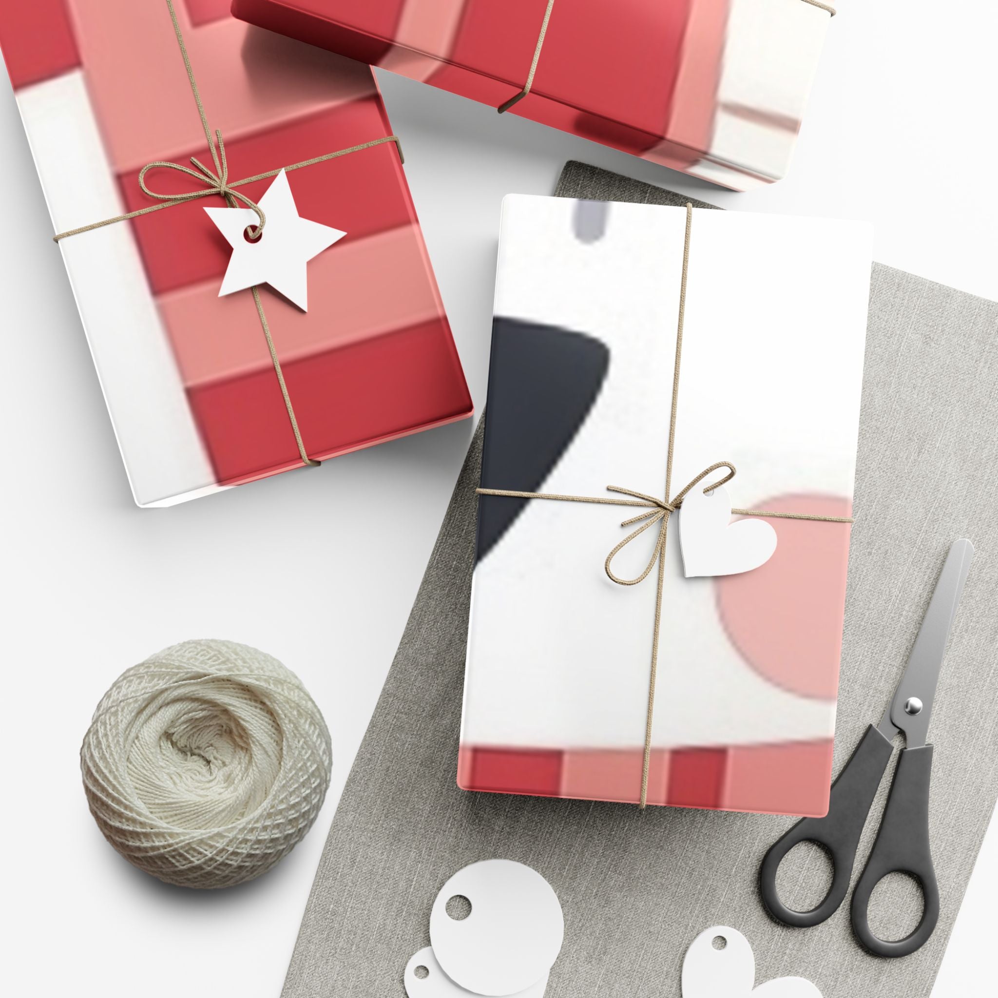 Festive Polar Friends Gift Wrap Paper – Cute Polar Bear & Penguin Holiday Wrapping