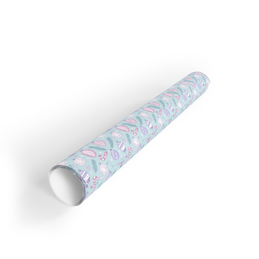 Pastel Bunny Easter Wrap — Floral Bunny Gift Wrapping Paper Roll