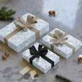 Pastel Bunny Easter Wrap — Floral Bunny Gift Wrapping Paper Roll