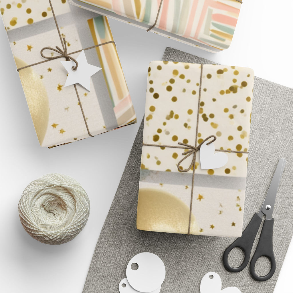 Luxury neutral wrapping paper set designed to make every gift feel intentional, elegant, and unforgettable.