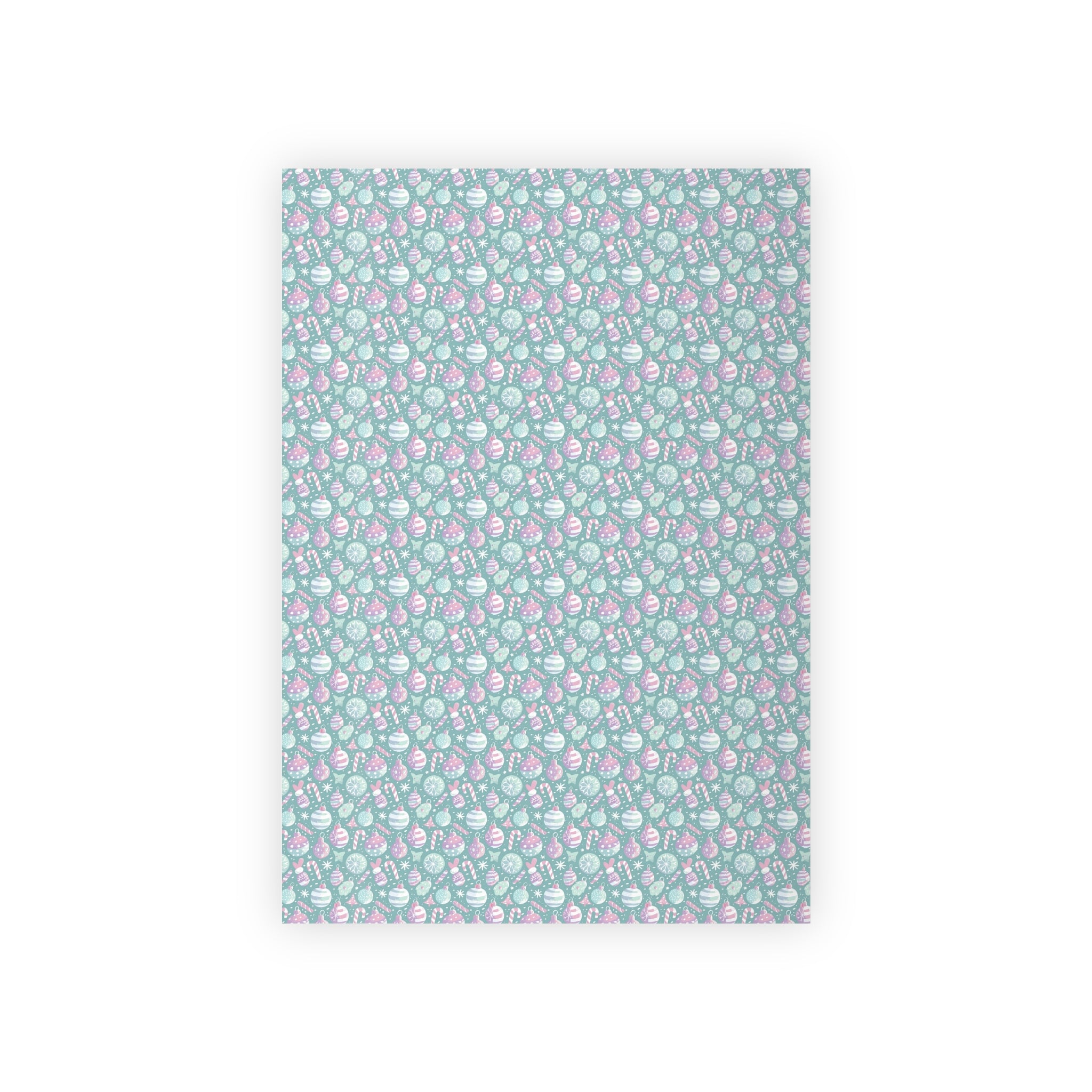 Pastel Seashell Wrapping Paper Roll — Beach-Themed Gift Wrap