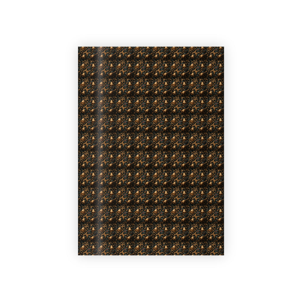 Elegant Black & Gold Floral Gift Wrap Roll — Luxe Wrapping Paper for Weddings, Anniversaries, and Holidays
