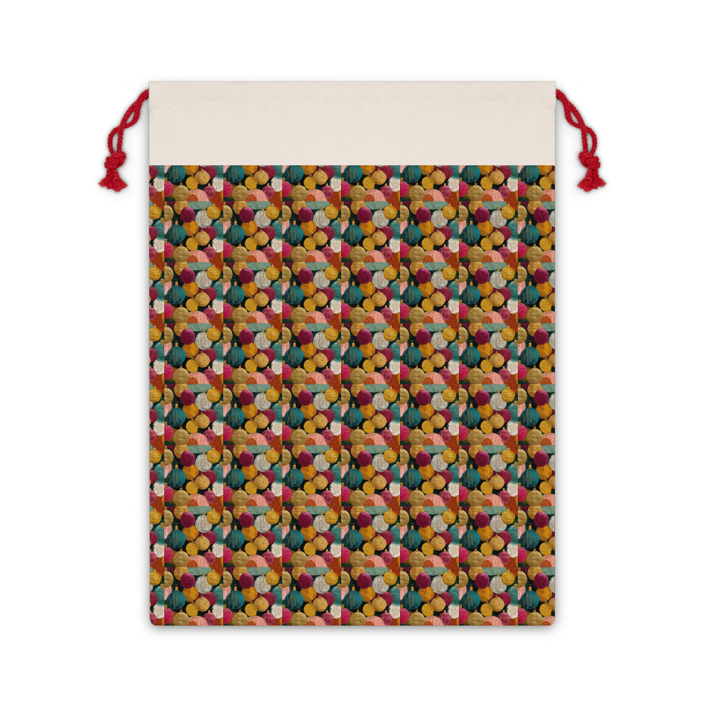 Colorful Confetti Drawstring Gift Bag
