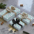 Pastel Seashell Wrapping Paper Roll — Beach-Themed Gift Wrap