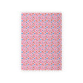 Pink Floral Gift Wrap Roll – Cute Hearts & Flowers Wrapping Paper for Birthdays, Baby Showers, Valentine’s Day