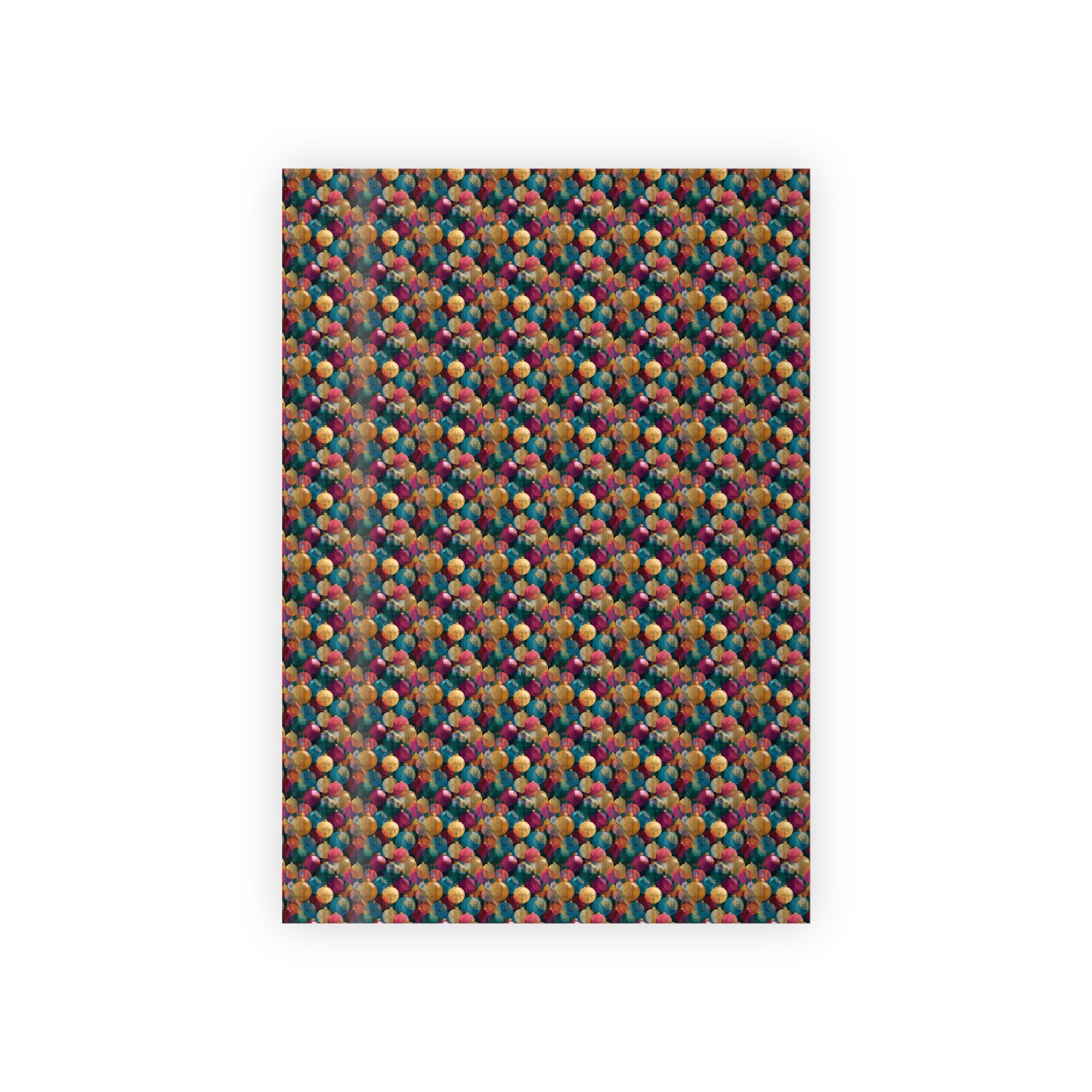 Balloon Pattern Gift Wrap Roll — Colorful Birthday & Party Wrapping Paper