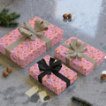 Pink Floral Gift Wrap Roll — Cute Flower Wrapping Paper for Birthdays & Mother’s Day