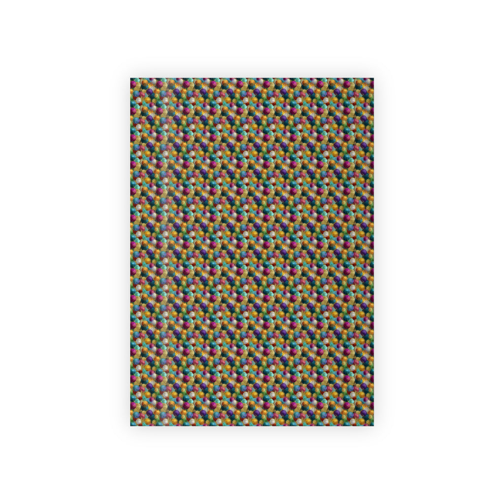 Colorful Confetti Gift Wrap Roll — Party Celebration Wrapping Paper