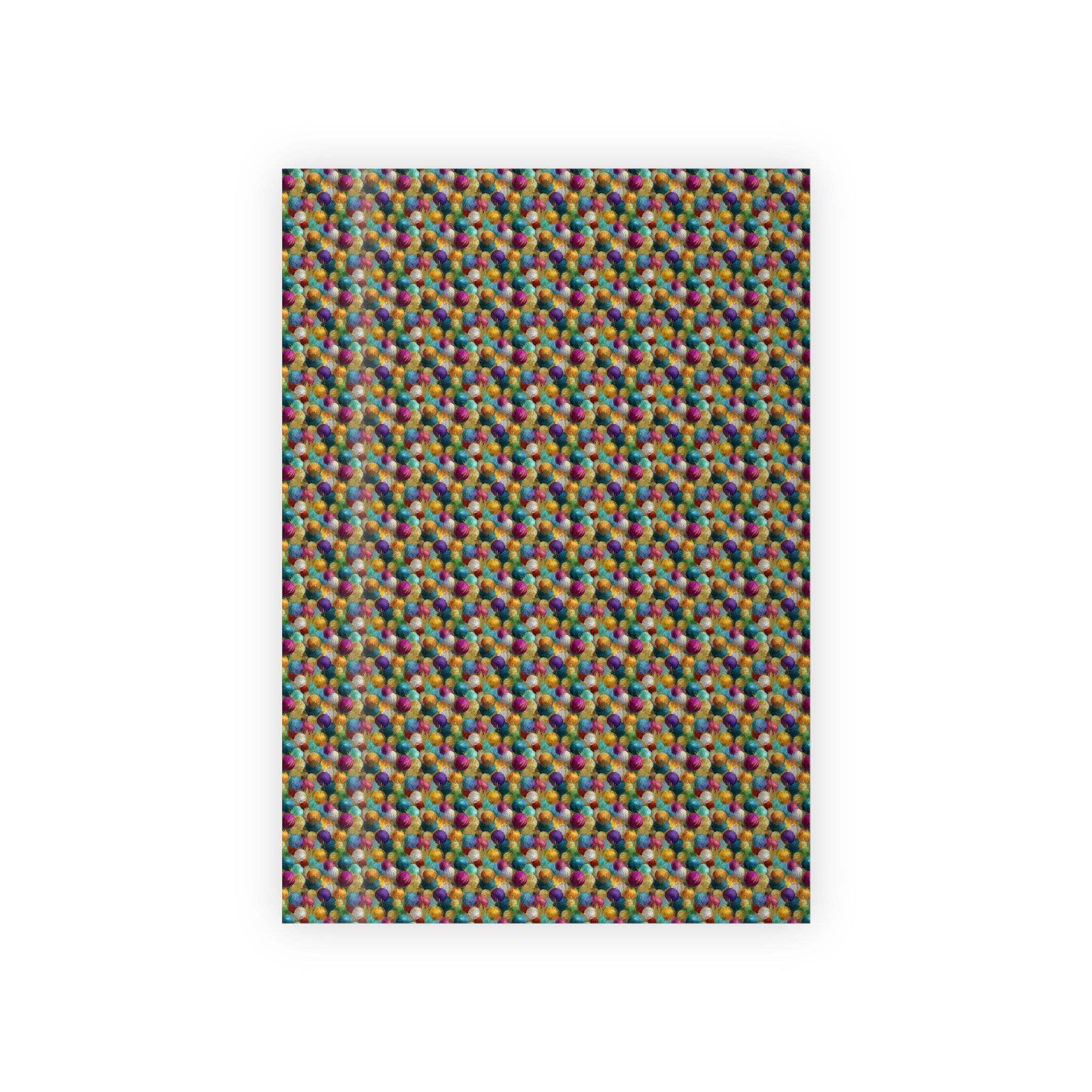 Colorful Confetti Gift Wrap Roll — Party Celebration Wrapping Paper