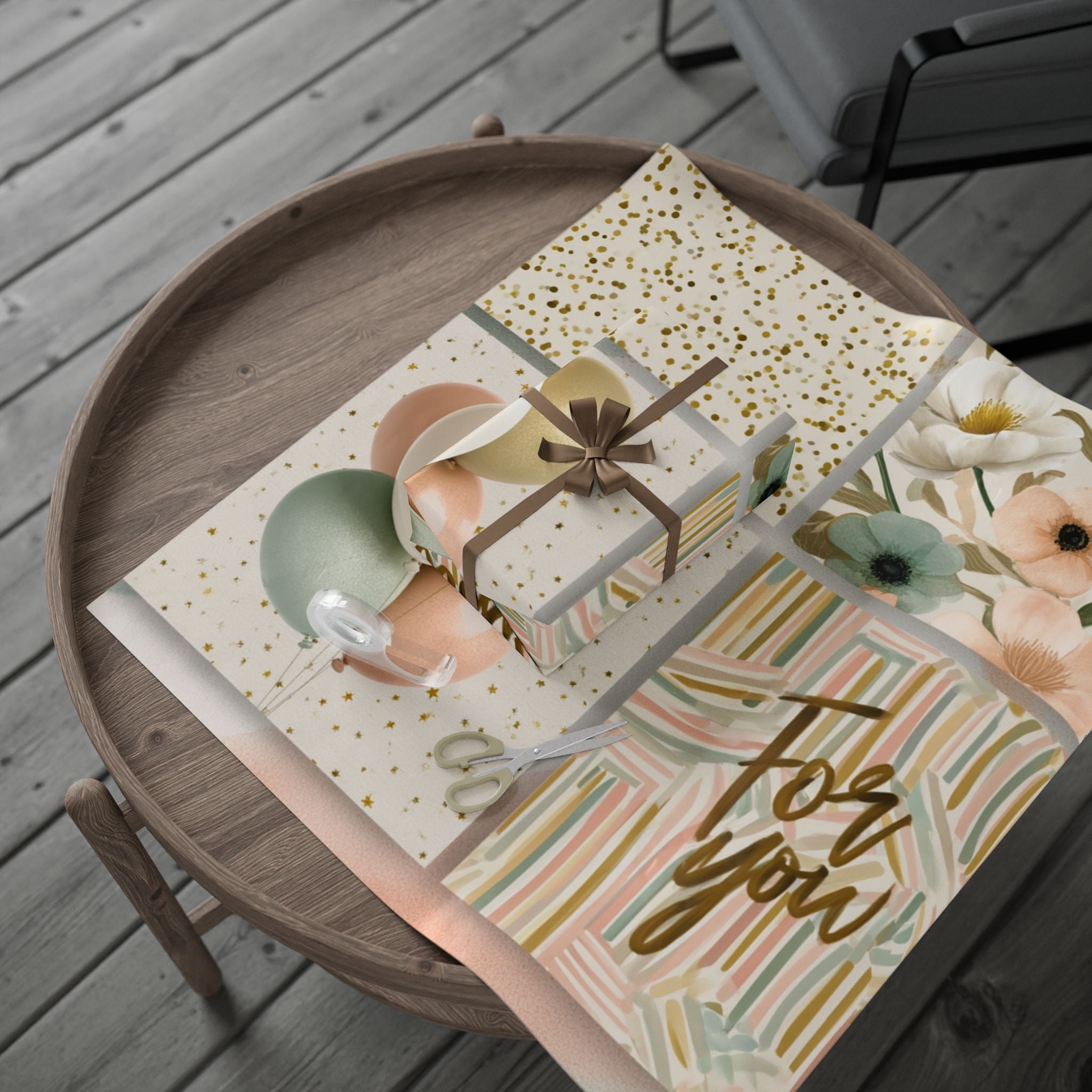 Luxury neutral wrapping paper set designed to make every gift feel intentional, elegant, and unforgettable.